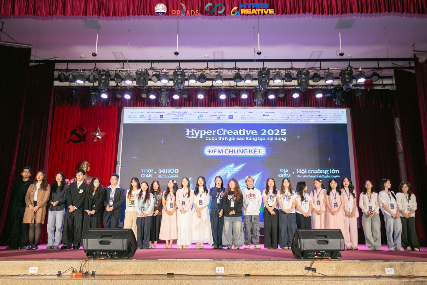 Đội The Powerpuff Girls xuất sắc giành danh hiệu “Đội thi được yêu thích nhất” tại HyperCreative 2025